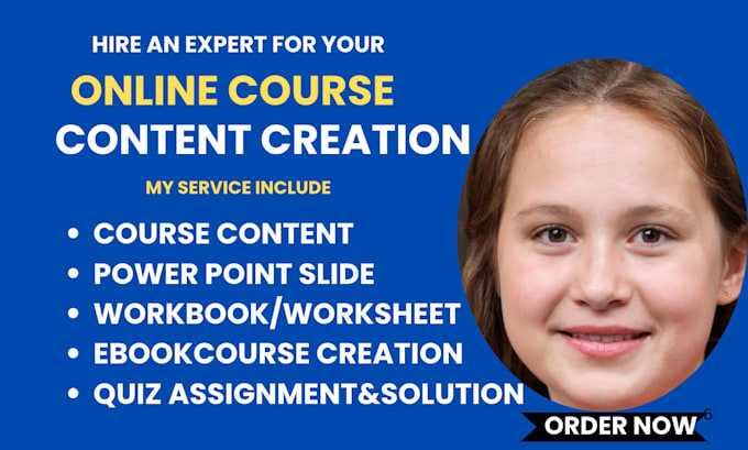 create professional online course ebook and work book