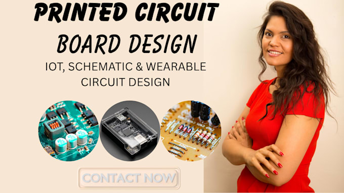 design iot pcb schematic, pcb layout and enclosure design for electronic product