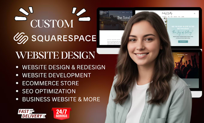 build squarespace website design, redesign squarespace website development