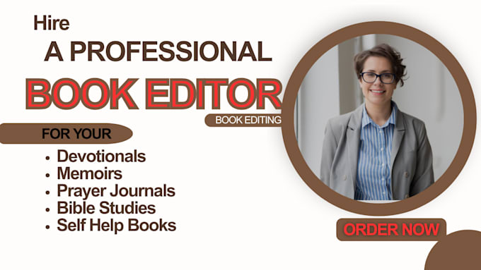 proofread, edit, christian memoir, devotionals, prayer journal, self help kdp