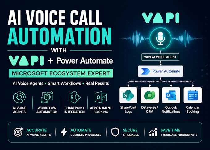 build ai voice call automation using vapi and power automate