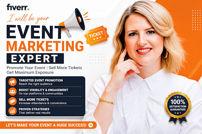 create a complete event marketing strategy and promotion plan