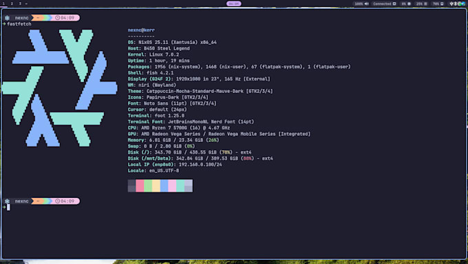 build a professional, nixos infrastructure via flakes