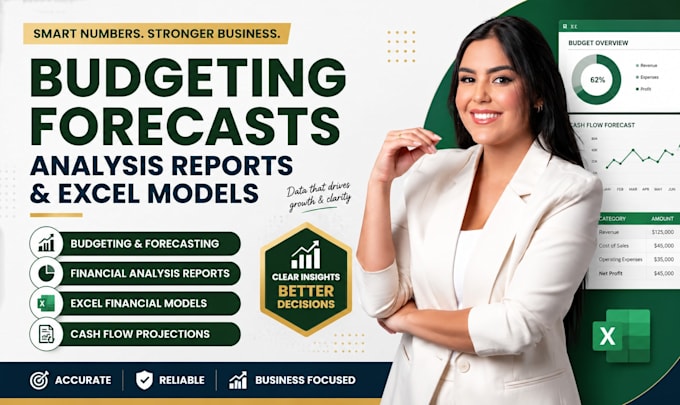 create budgeting forecasts analysis reports and excel models