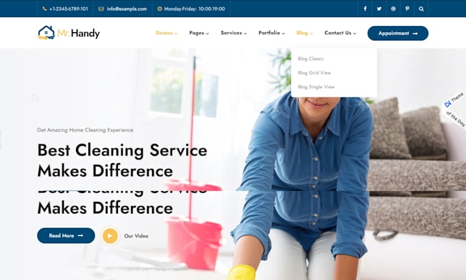 build handyman website home renovation website remodelling construction website