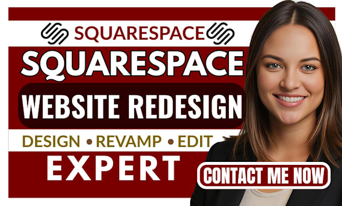 design, redesign or revamp your squarespace website