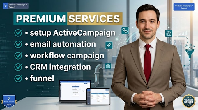 setup activecampaign eamil automation workflow campaign crm integration funnel