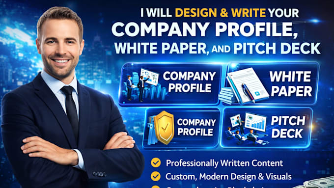 build investor ready pitch deck presentations