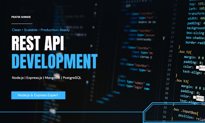 build a rest API with node js and express