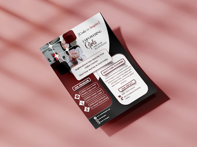 design outstanding flyers for educational institutions and small businesses