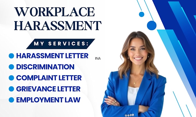 workplace harassment letter HR complaint grievance letter wrongful termination