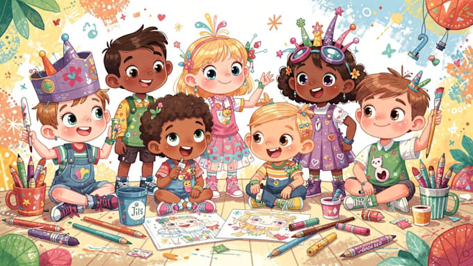 design cute and creative children
