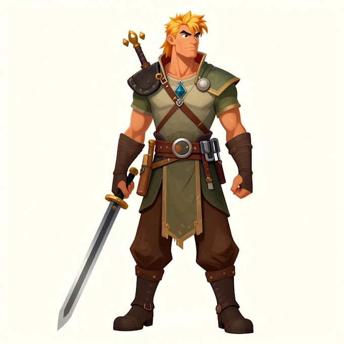 draw your rpg character in color