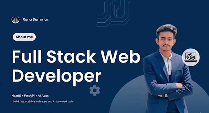 build a full stack web app,ai website,ai web application,ai software developer
