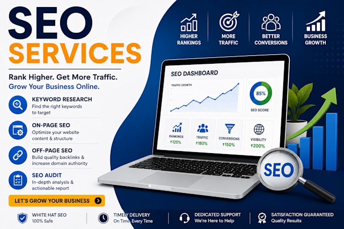 provide on page and off page SEO services