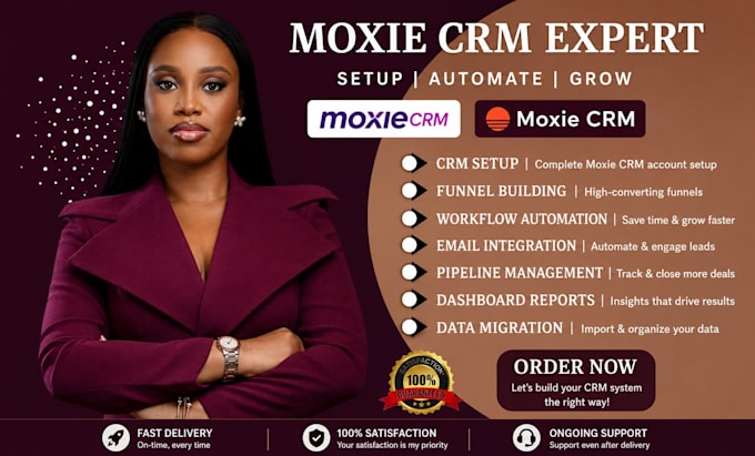 build moxie CRM automation workflows and pipelines