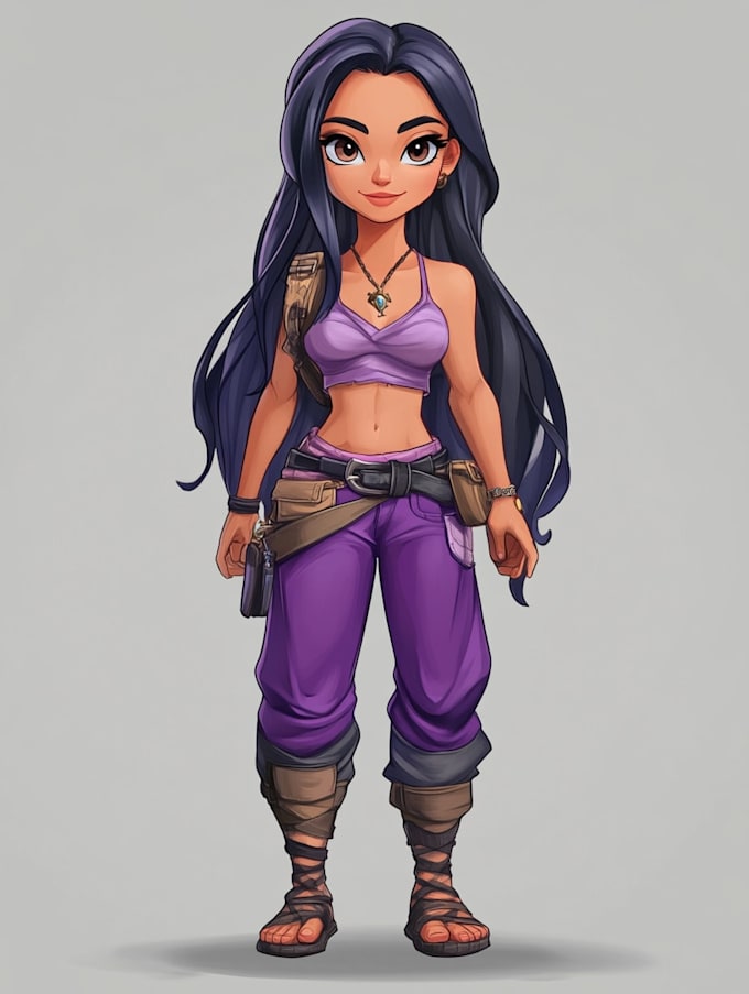 design 2d game character