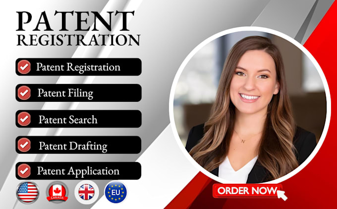 do patent search, patent filing, drafting and patent application