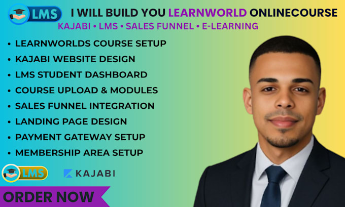 create learnworlds online course learnworlds,lms, kajabi, elearning website