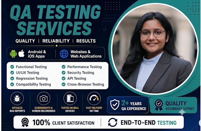 test and QA your website or app for bugs and usability