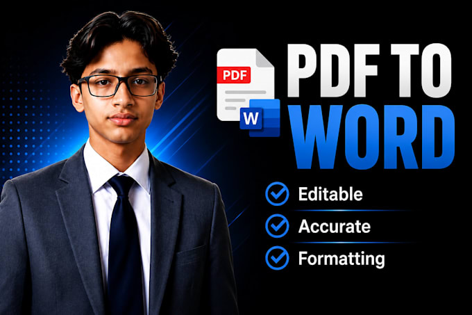 convert PDF to word with formatting