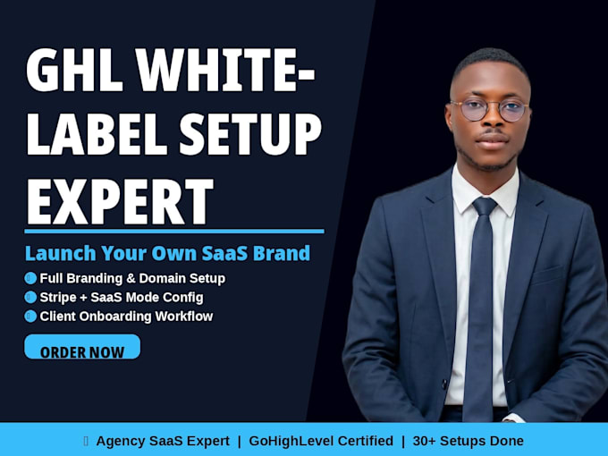 setup your gohighlevel saas white label agency account