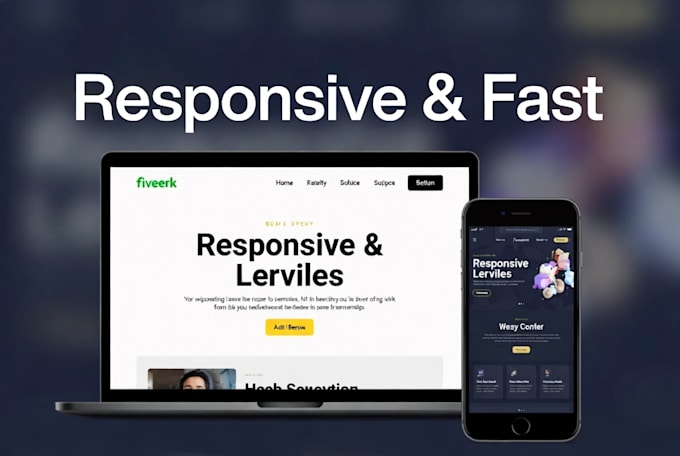 build a responsive and modern website using HTML CSS wordpre