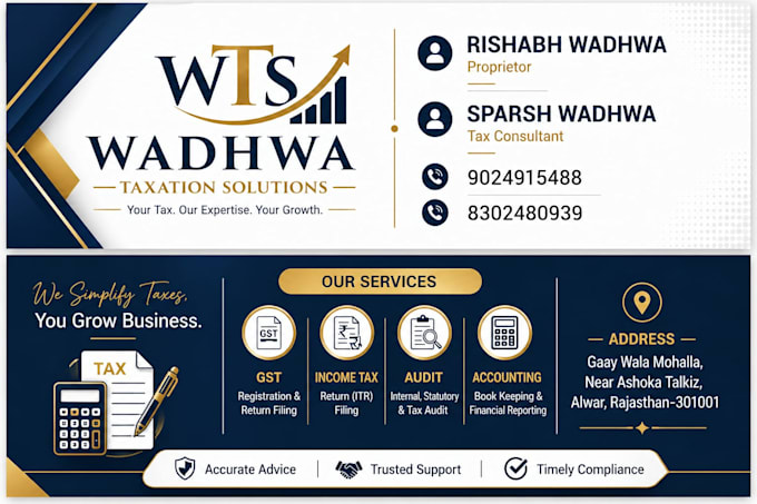itr filing at minimum price starting at five hundred only