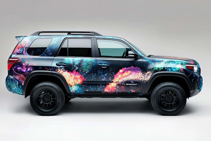 professional van wrap, vehicle wrap, car wrap design