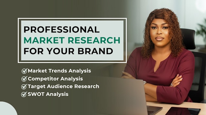 do market, competitors research and industry analysis
