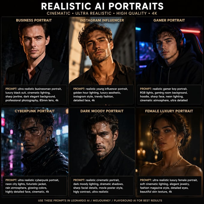 create responsive ai avatar portraits