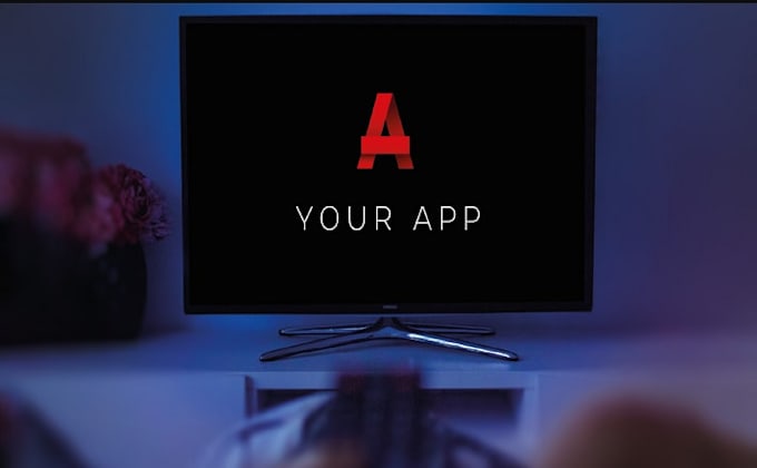 build branded iptv player web, app for android and samsung lg with admin panel