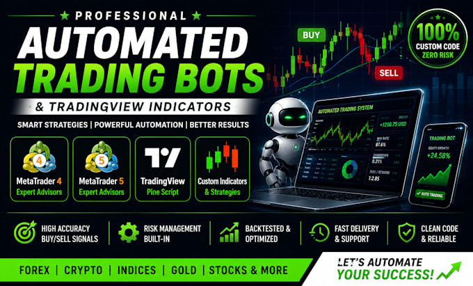 develop metatrader forex trading bots, tradingview pine script indi cator