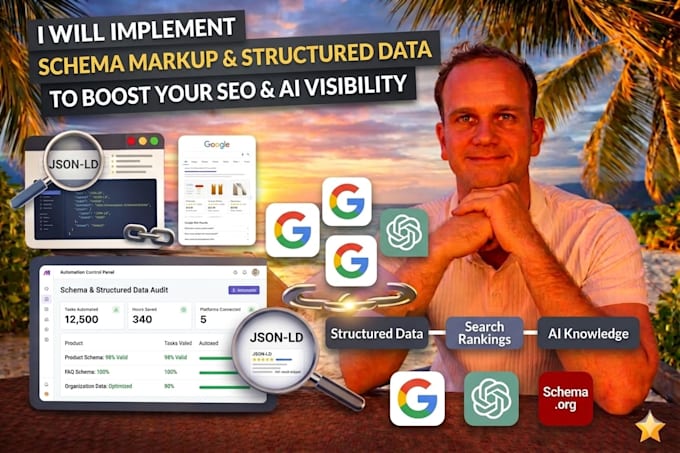 implement schema markup for SEO and ai search visibility