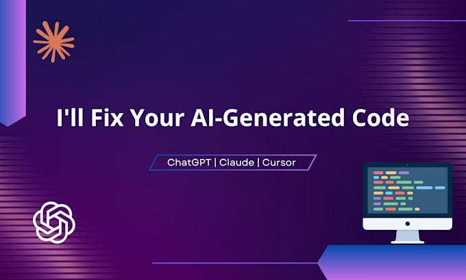 fix, debug, and restructure your ai generated code that is not working