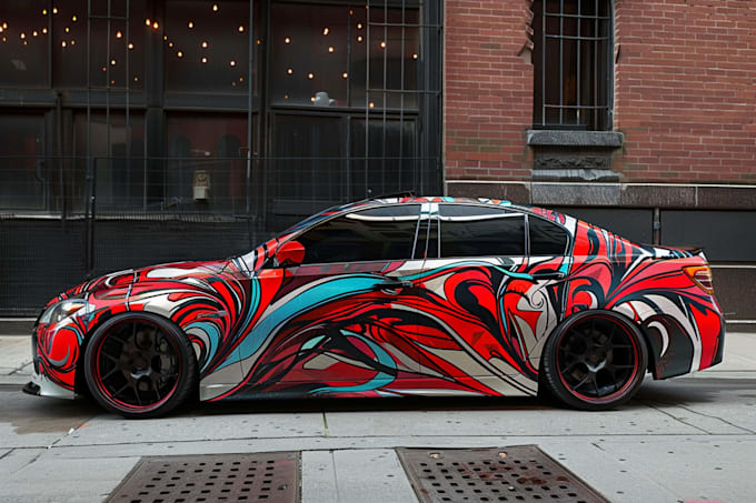unique vehicle wrap for you