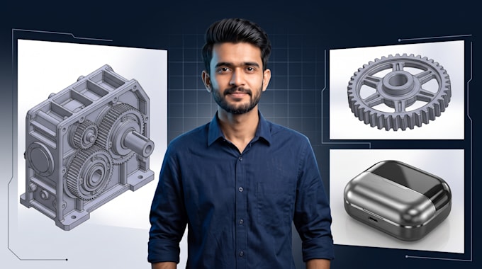 create solidworks 3d cad models and product renders