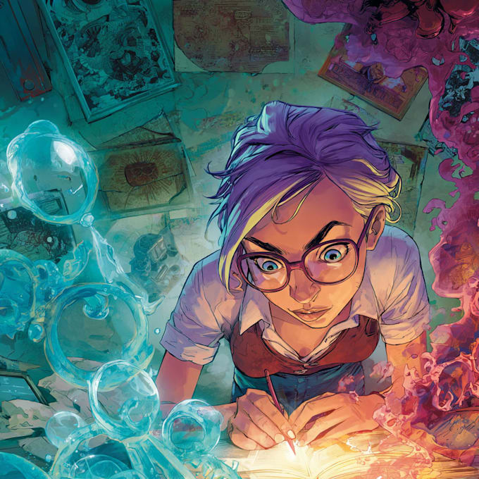 create comic book and custom illustrations