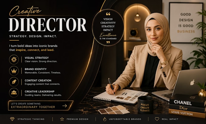 be your expert creative director for branding and content strategy