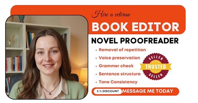 be your fantasy and romance novel copy editor and proofread for book consistency