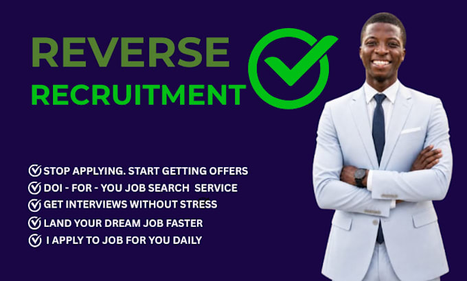 provide reverse recruitment and job search help