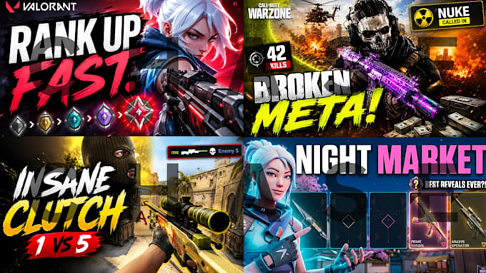 design high quality youtube thumbnail for you in 24 hours