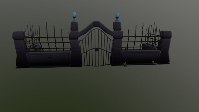 make stylized environment props