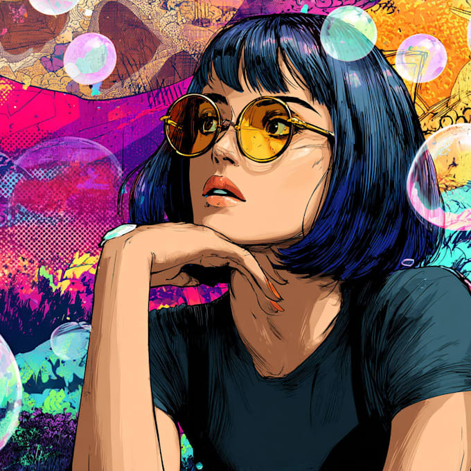 draw comic book illustration with comic book illustrator