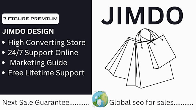 design an elegant, high ranking jimdo website with SEO