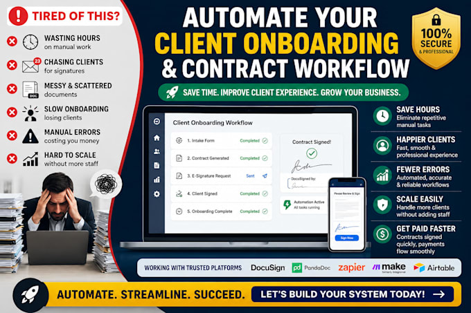 automate legal documents contracts e signature integration contract automation
