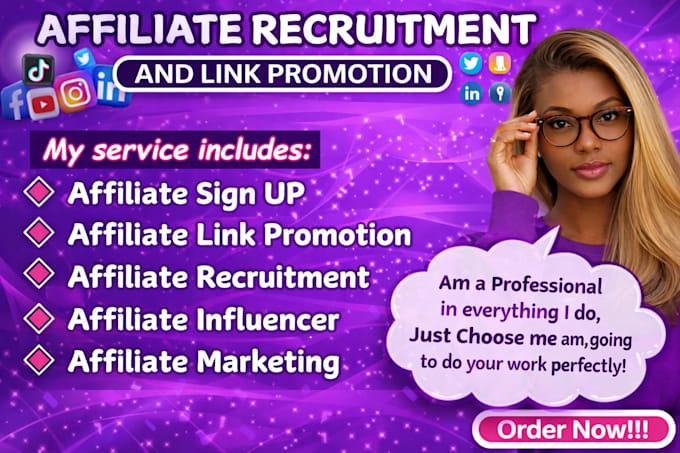 recruit targeted affiliates to grow your affiliate program