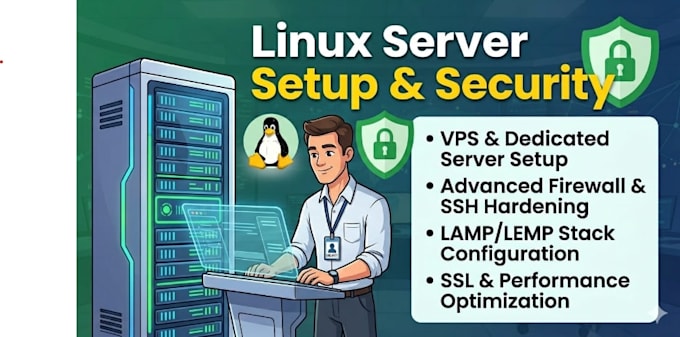 setup and secure your linux vps or dedicated server