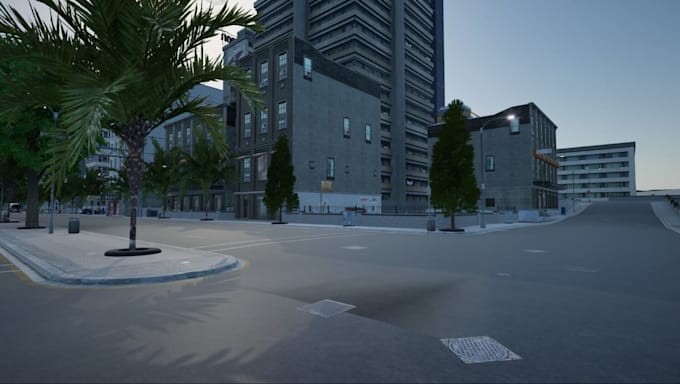 create roblox game map, tycoon map, game environment, city map in roblox blender
