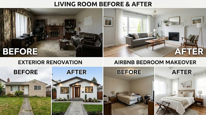do virtual staging, digital staging, virtual furniture and virtual renovation